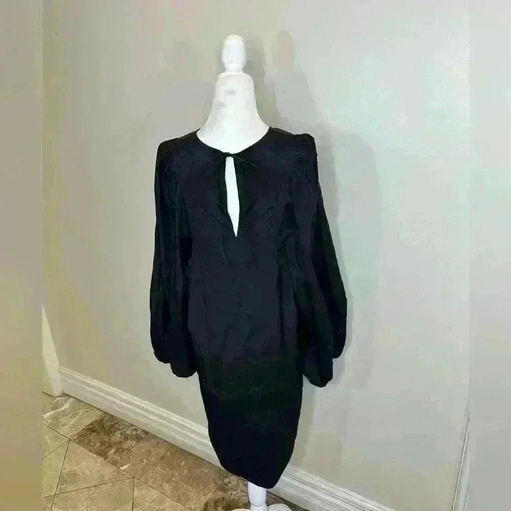 Black smock dress - Picture 3 of 3